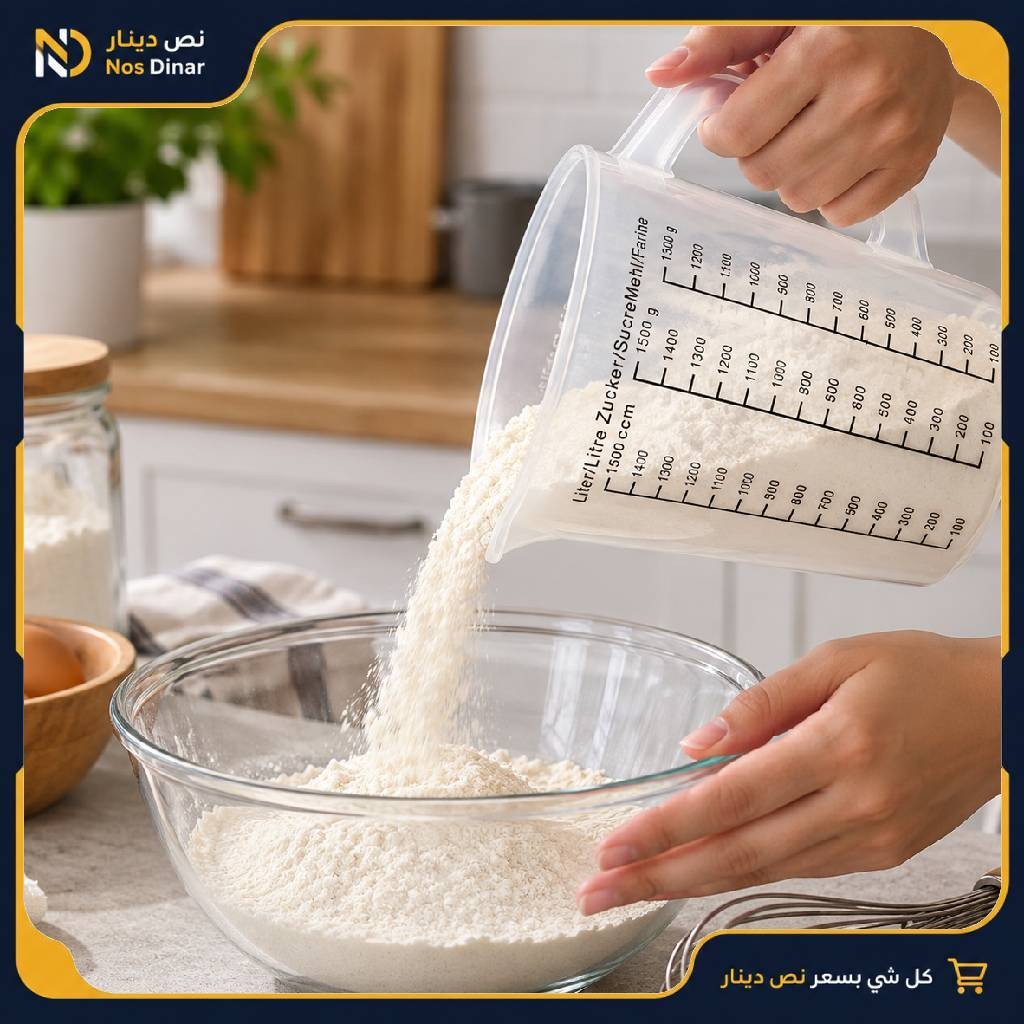 Clear Plastic Graduated Measuring Jug