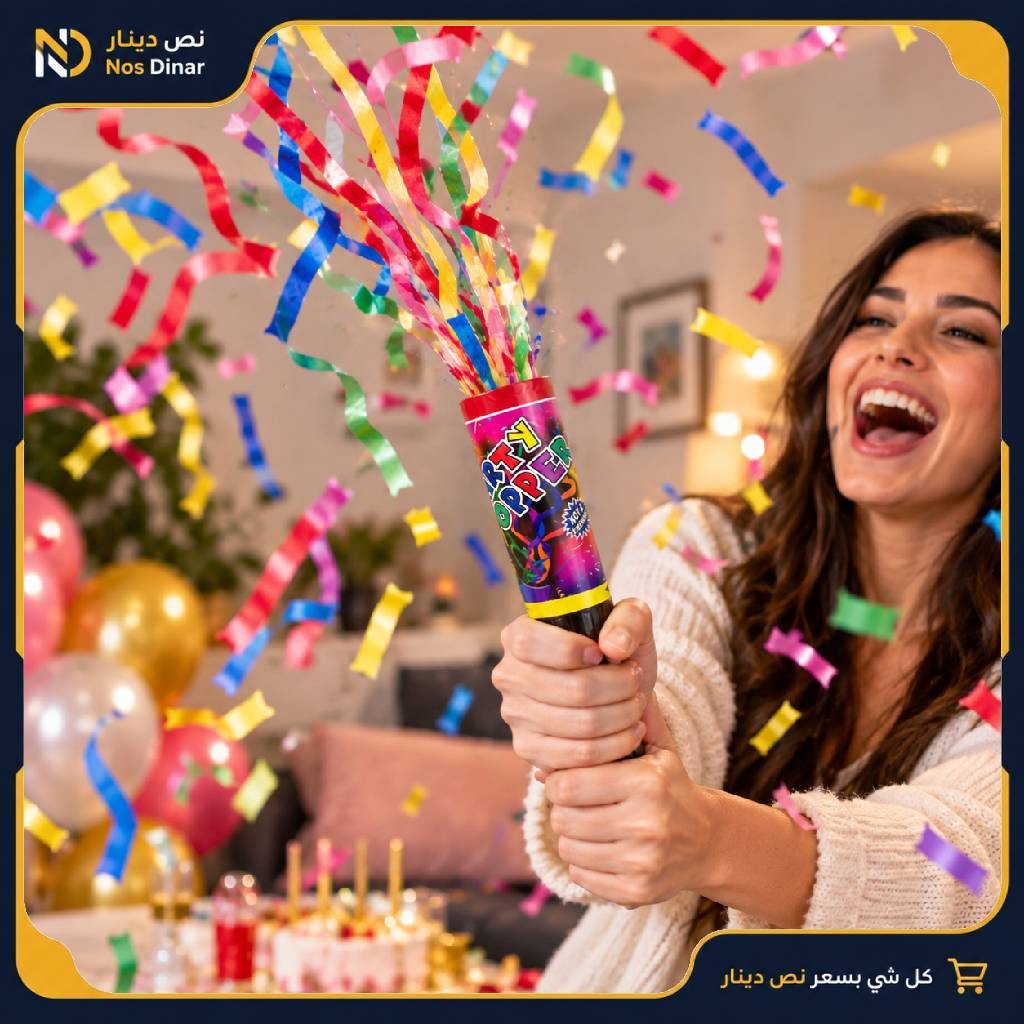 PARTY POPPER Confetti Cannon