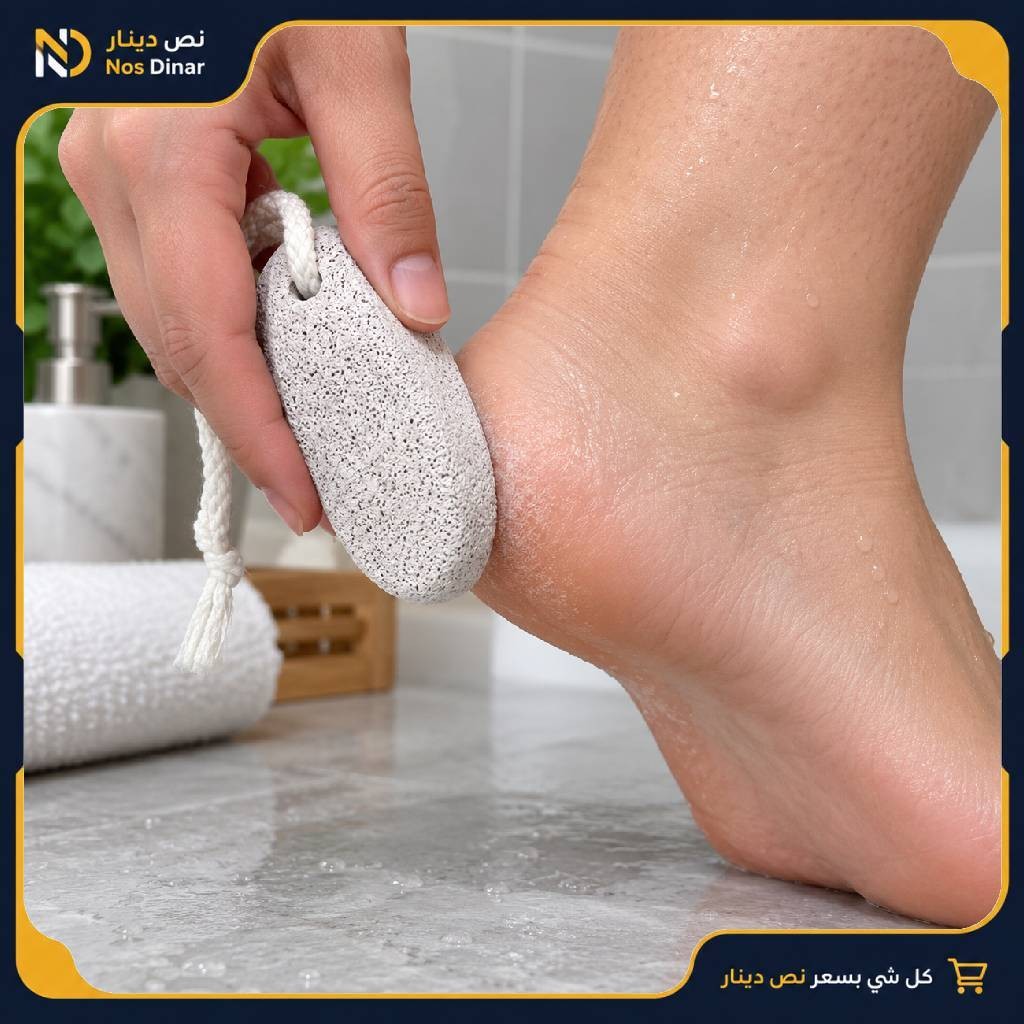 Pumice Stone Foot Scrubber with Hanging Rope