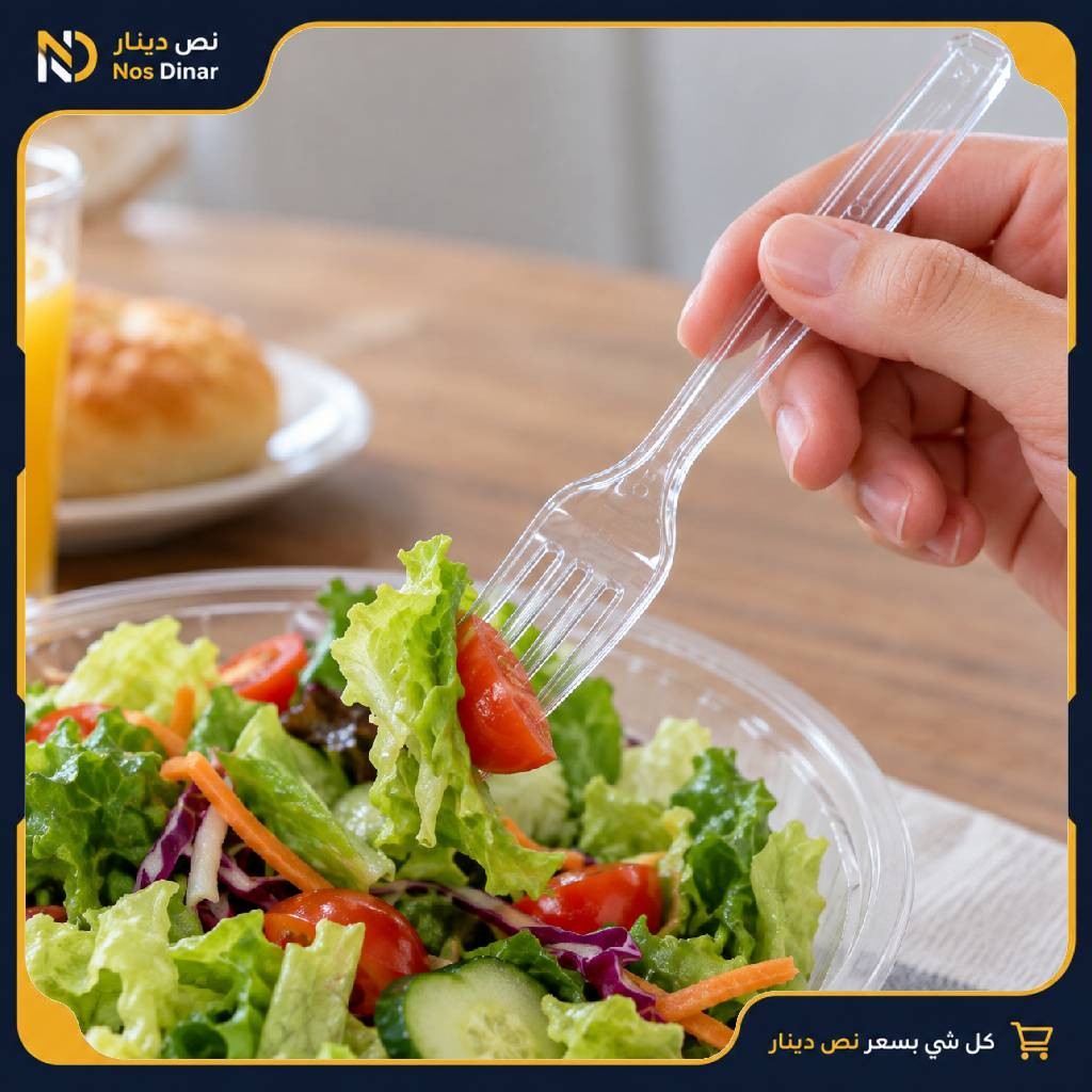 Plastic Cutlery Set – 50 Pieces