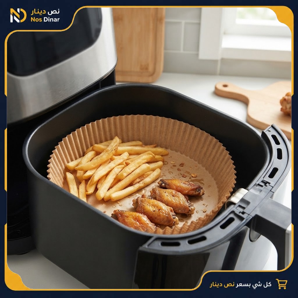 Round Air Fryer Disposable Paper Liners